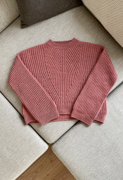 Ava Sweater | wonderfully soft half brioche from Sayama by Pascuali