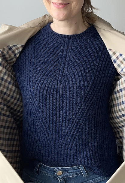Ava Sweater | wonderfully soft half brioche from Sayama by Pascuali