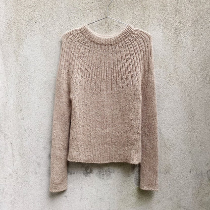 Bellis Rib Shirt | delicate pattern made from Merino and Soft Silk Mohair