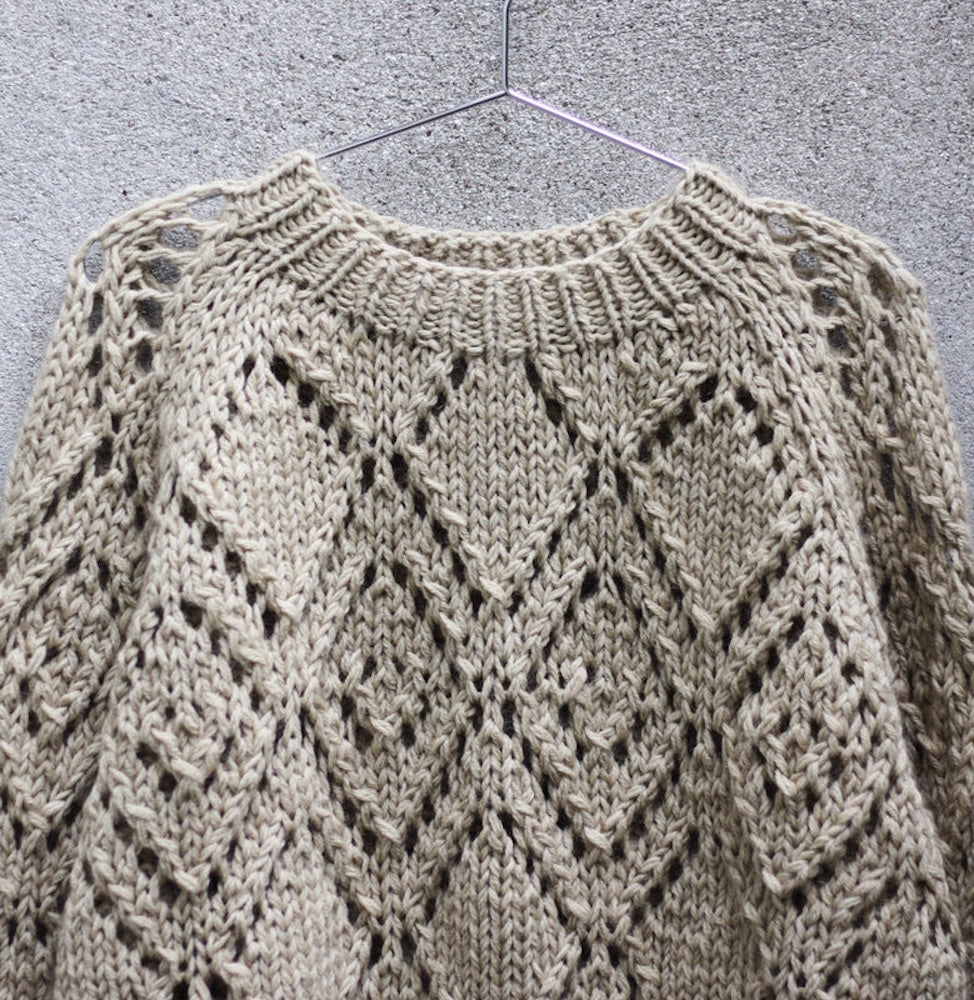 Clotilde Sweater von Knitting for Olive mit Heavy Merino und Soft Silk Mohair 6