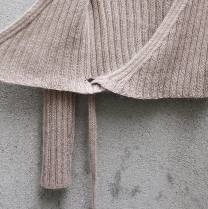 Darling Wrap | beautiful wrap cardigan made from Merino and Soft Silk
