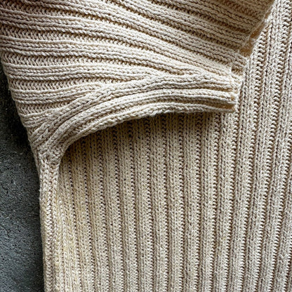 Rib Tee | feminines Shirt aus Merino von Knitting for Olive