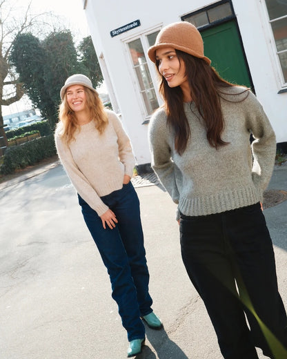 Shadow Hat | Bonnets en coton mérinos de Knitting for Olive
