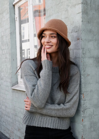 Shadow Hat | Bonnets en coton mérinos de Knitting for Olive