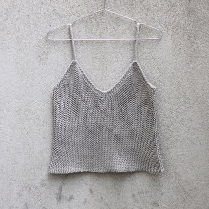 Trille Top | un simple top en Pure Silk de Knitting for Olive