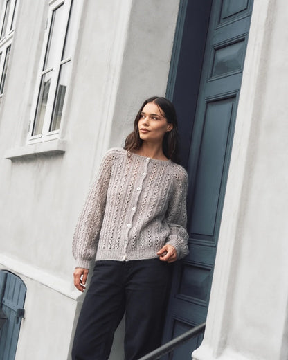 Waffle Cardigan Knitting for Olive mit Soft Silk Mohair von Knitting for Olive 4
