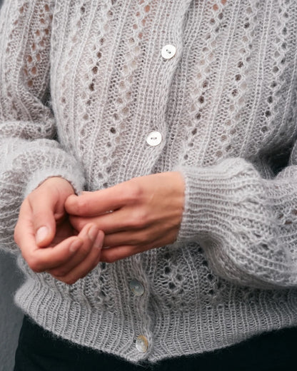 Waffle Cardigan Knitting for Olive mit Soft Silk Mohair von Knitting for Olive 7