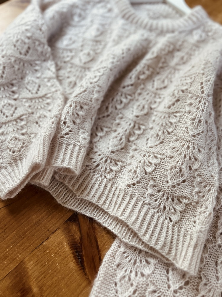 Kolibri by Johanna Pierre Sweater mit Merino und Soft Silk Mohair von Knitting for Olive 10