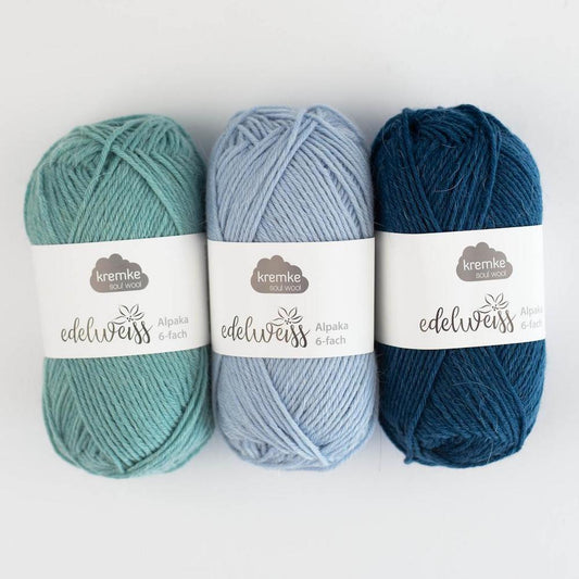 Edelweiss Alpaka 6-fach | filato caldo per calze in lana e alpaca