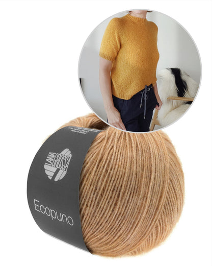 Kukka Shirt von Rosa P mit Ecopuno von Lana Grossa 8
