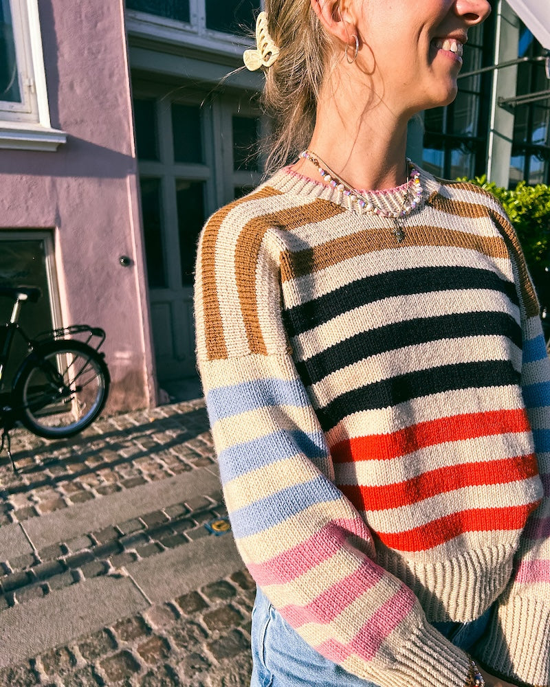 Stripe Hype Sweater | Streifenliebe aus Double Sunday von Sandnes Garn