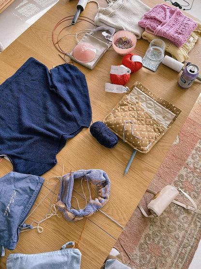 Vanilla Chilla Tee Light | lightweight basic shirt made from Tynn Line by Sandnes Garn