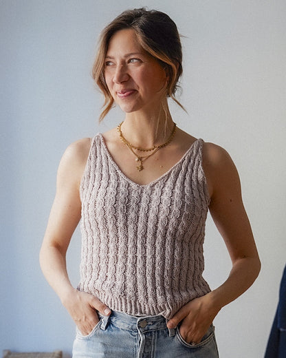 Kutovakika Wavy Babe Top mit Tynn Line von Sandnes Garn 6