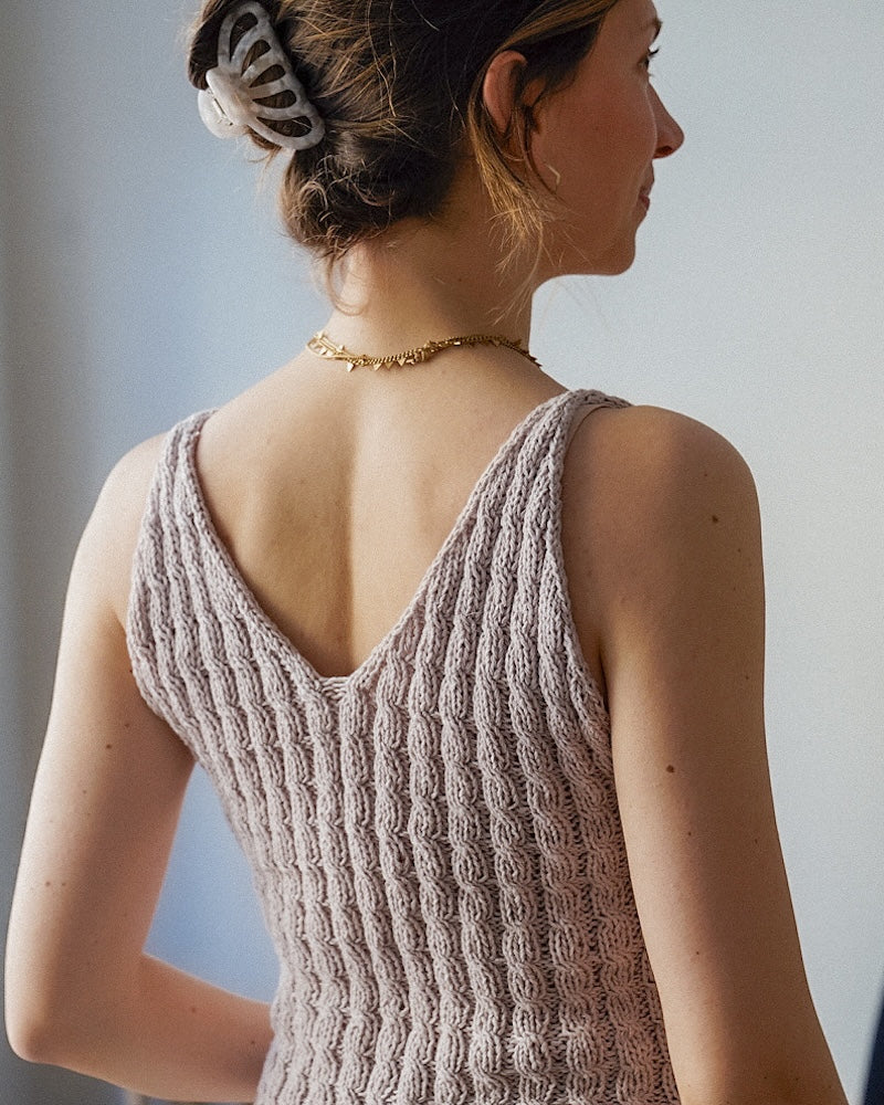 Kutovakika Wavy Babe Top mit Tynn Line von Sandnes Garn 7