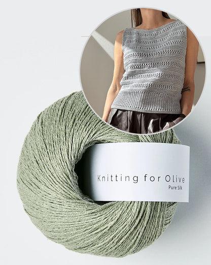 Other Loops Lacey Loop Top mit Pure Silk von Knitting for Olive 12