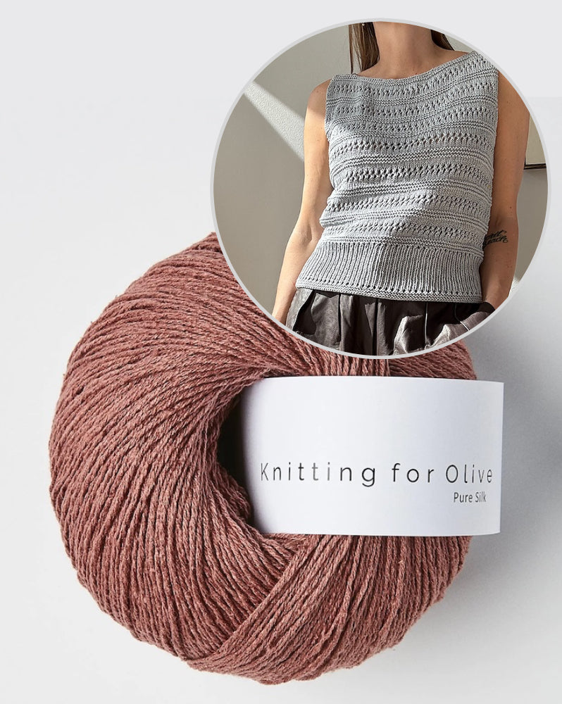 Other Loops Lacey Loop Top mit Pure Silk von Knitting for Olive 15