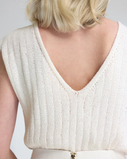 Càs Shirt | lässiger V-Ausschnitt aus Summer Cashmere von Lana Grossa