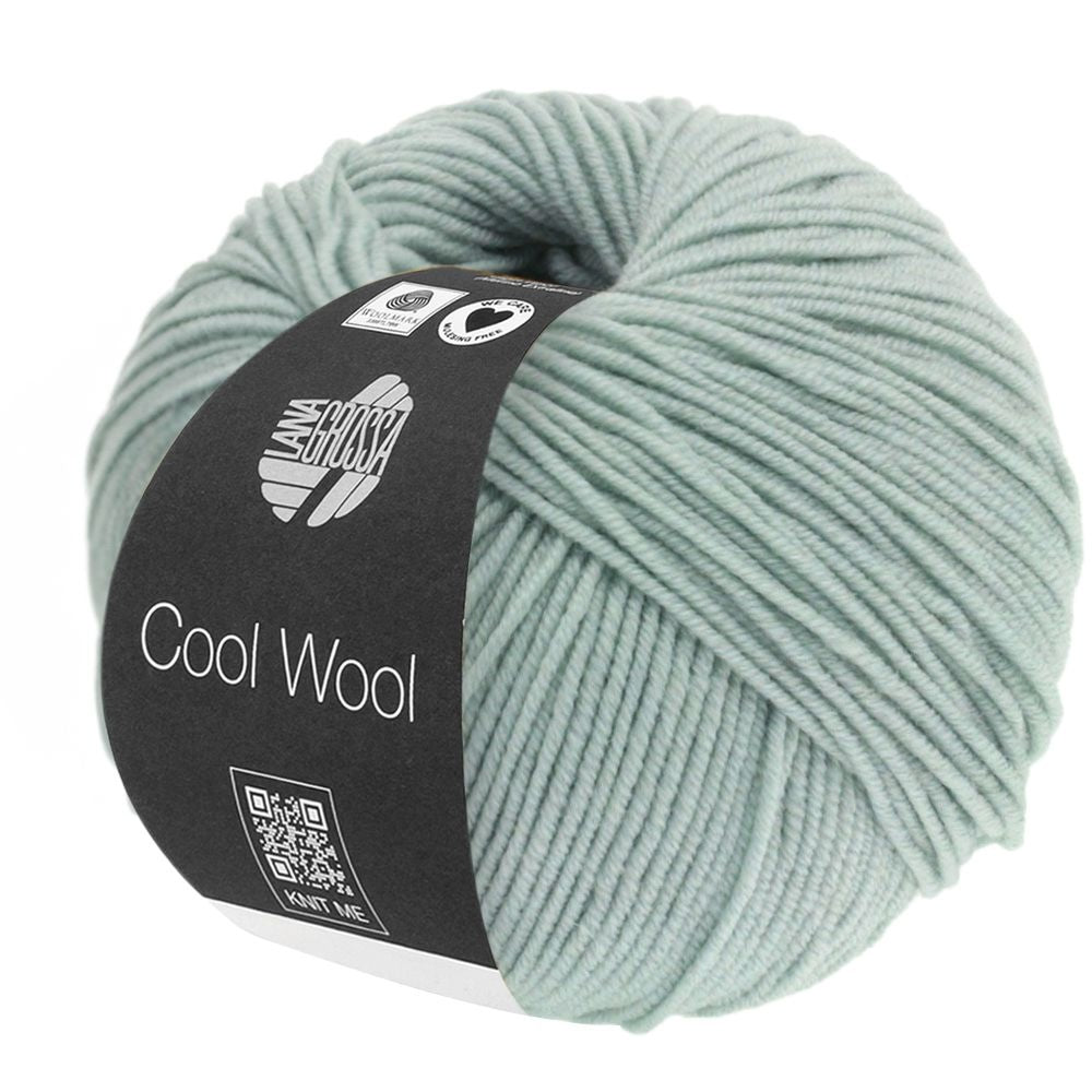 Lana Grossa Cool Wool Farbe eisgrau 2028