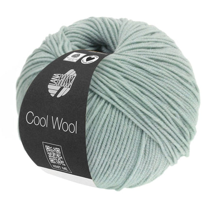 Lana Grossa Cool Wool Farbe eisgrau 2028