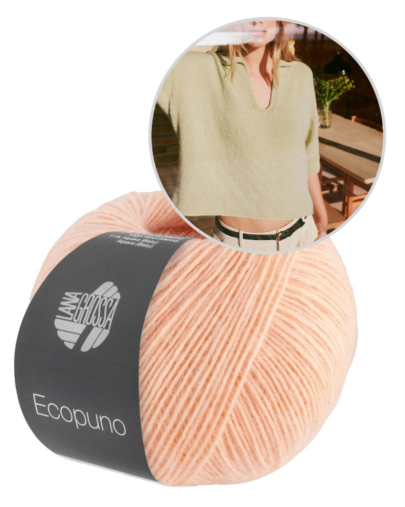 Lana Grossa Nordic Knits Polo Shirt mit Ecopuno von Lana Grossa 11