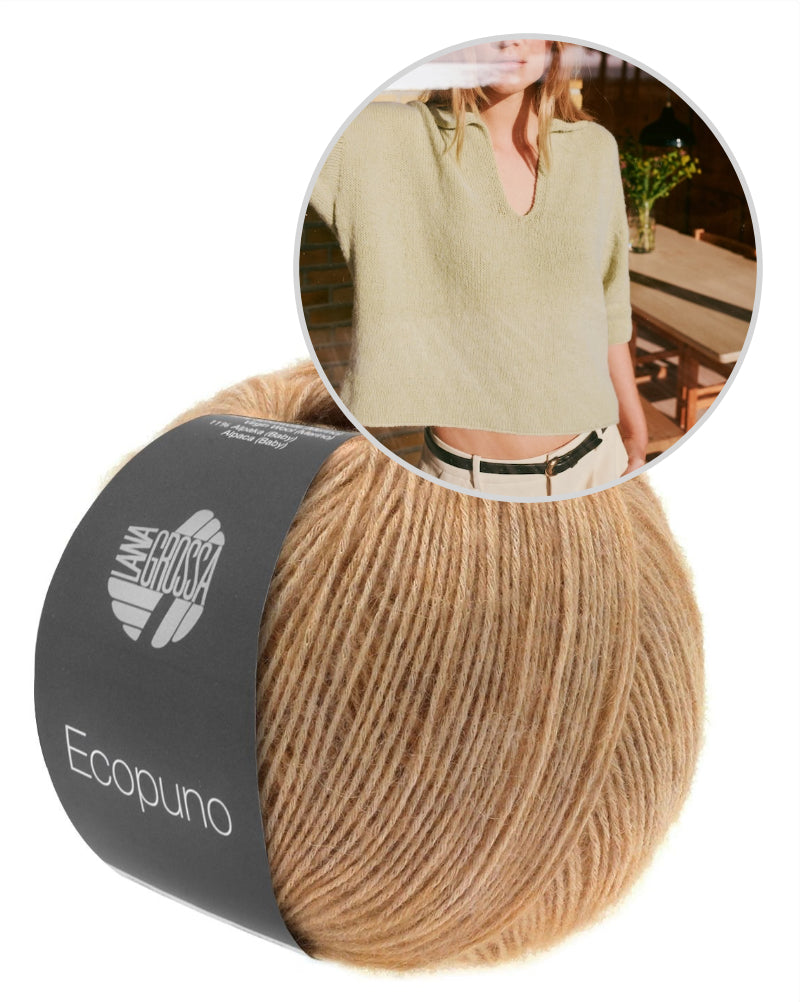 Lana Grossa Nordic Knits Polo Shirt mit Ecopuno von Lana Grossa 7