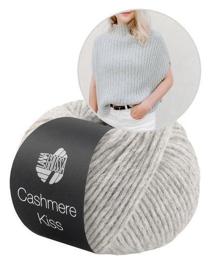 Lausanne Slipover von Sinchens by Lana Grossa mit Cashmere Kiss 3