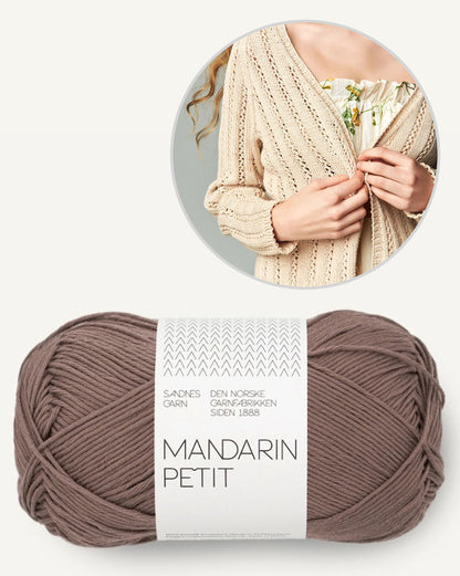 Veste Lavendel | Veste décontractée de Mandarin Petit de Sandnes Garn