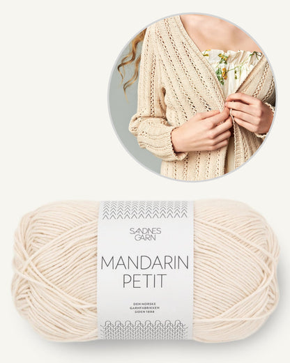 Veste Lavendel | Veste décontractée de Mandarin Petit de Sandnes Garn