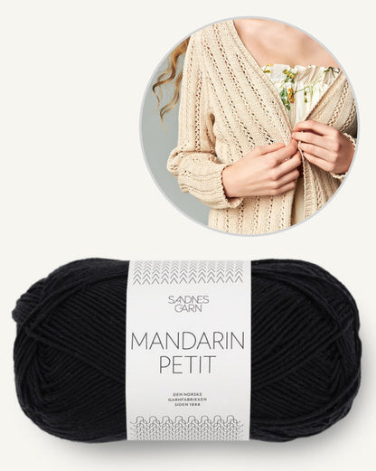 Veste Lavendel | Veste décontractée de Mandarin Petit de Sandnes Garn