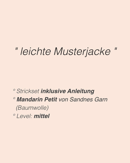 Veste Lavendel | Veste décontractée de Mandarin Petit de Sandnes Garn