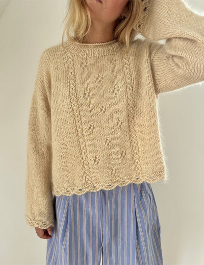 Clover Sweater | leicht und weich aus Ballerina Chunky Mohair von Sandnes Garn