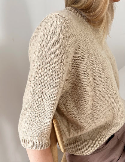 Maria Blouse - short sleeves | enchantingly soft shirt made of Classic Cashmere from Cardiff