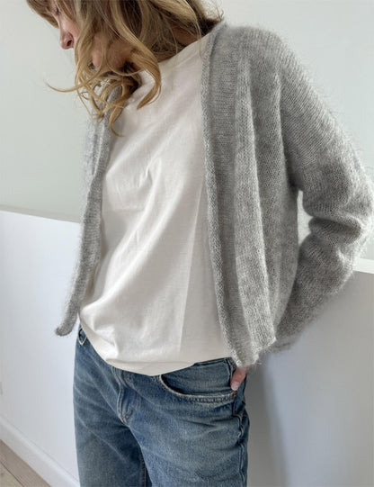 Plain Cardigan light von LeKnit mit Suave von Pascuali 5