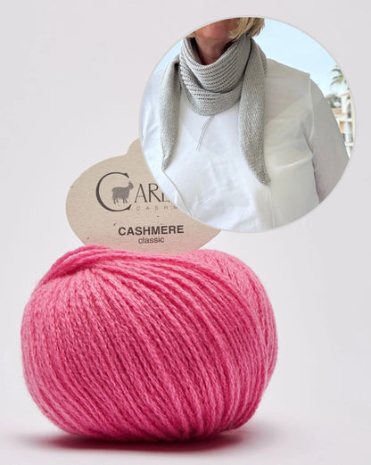 Lille Kolding | Écharpe douce en cachemire Classic Cashmere de Cardiff