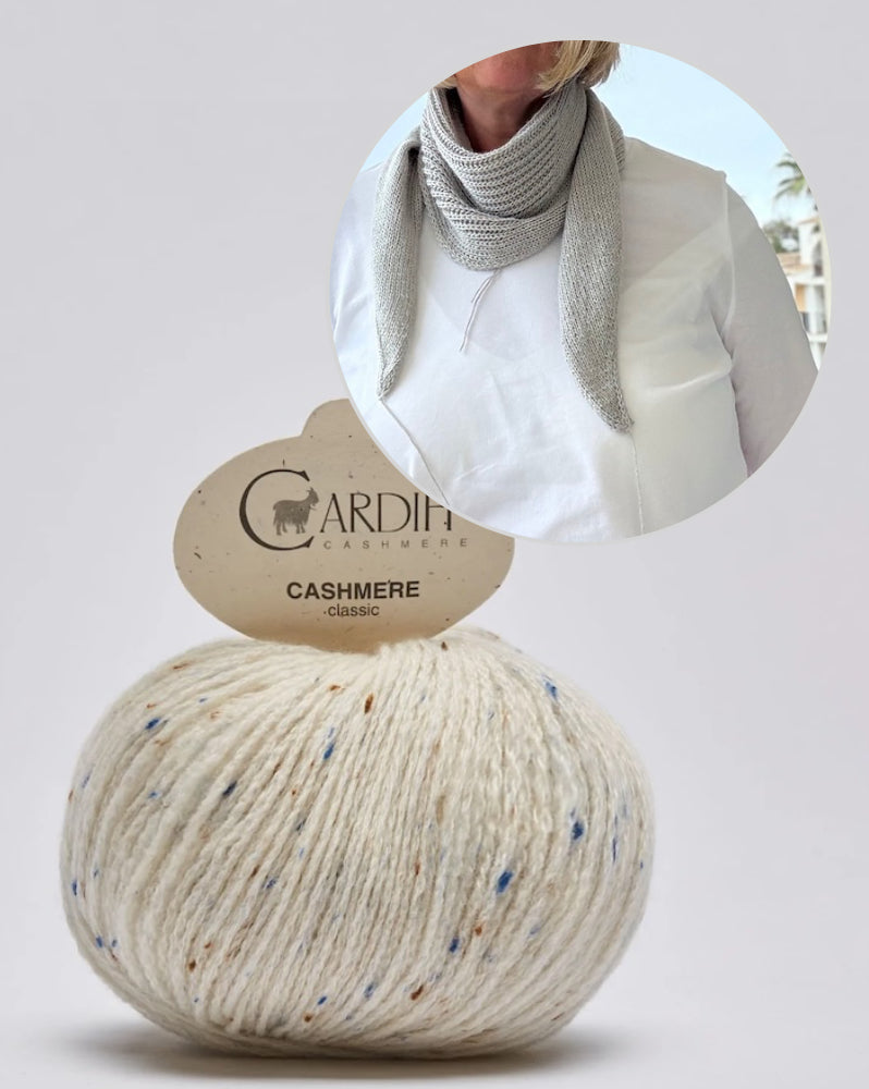 Lille Kolding | Écharpe douce en cachemire Classic Cashmere de Cardiff