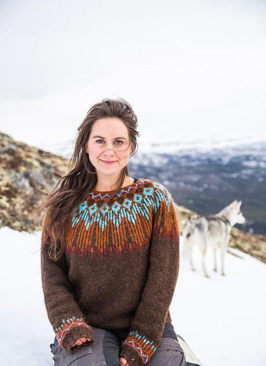 Linka Neumann Hopi Sweater mit Lettlopi von Lopi Island 3