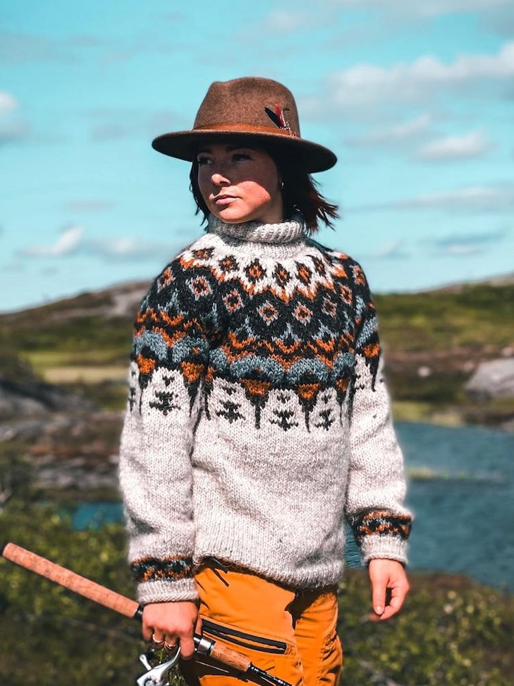 Matoaka Polar Pullover | Wild and warm from Alafosslopi by Lopi Island