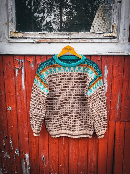 Moa Sweater | classically beautiful from Peer Gynt by Sandnes Garn
