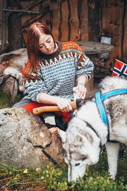 Moa Sweater | classically beautiful from Peer Gynt by Sandnes Garn