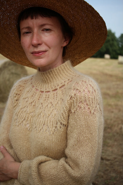 Maglione Listopera | blusa delicata in Le Gros Silk & Mohair di Biches & Bûches