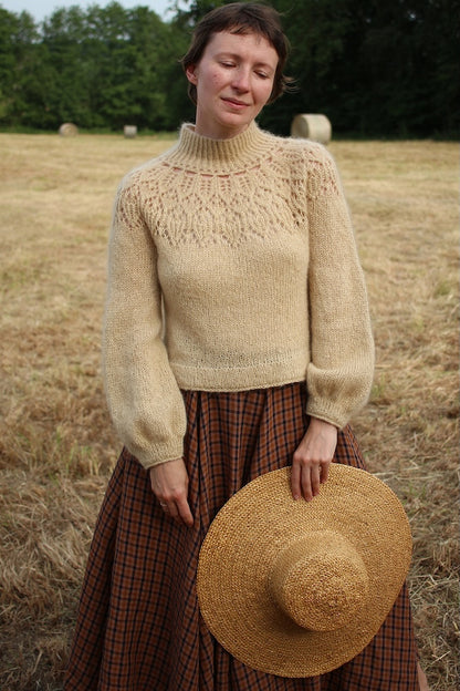 Maglione Listopera | blusa delicata in Le Gros Silk & Mohair di Biches & Bûches