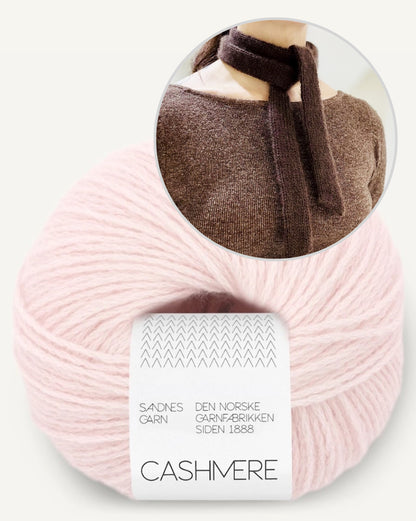 Little Ribbon Sjaal | zacht en super veelzijdig van kasjmier van Sandnes Garn