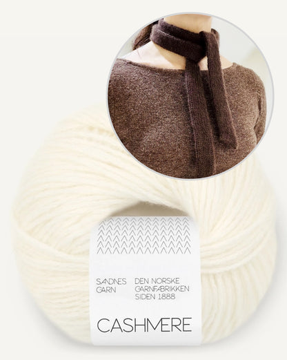 Little Ribbon Sjaal | zacht en super veelzijdig van kasjmier van Sandnes Garn