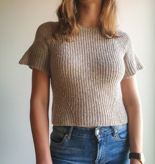 Lucy Tee von Luisa Rehkopf mit Ecopuno von Lana Grossa 1