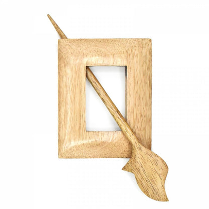 cloth needle mango wood 