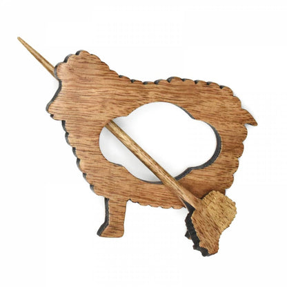 cloth needle mango wood 
