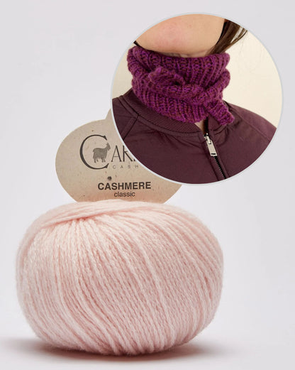 Foulard Margaux | Beau foulard en cachemire de Cardiff en cachemire classique