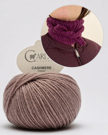 Foulard Margaux | Beau foulard en cachemire de Cardiff en cachemire classique