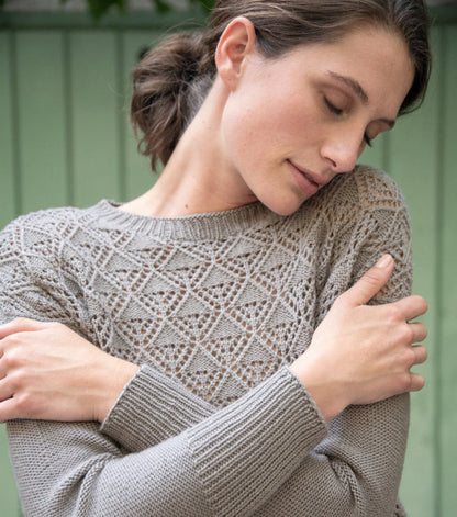 Pull Let it Fall | avec un joli motif en Cheeky Merino Joy