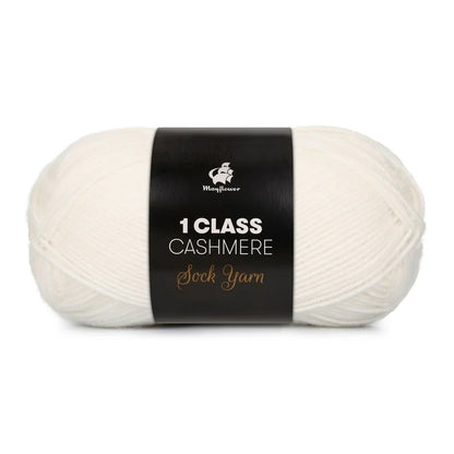 1 Class Cashmere | Laine fine à chaussettes avec cachemire